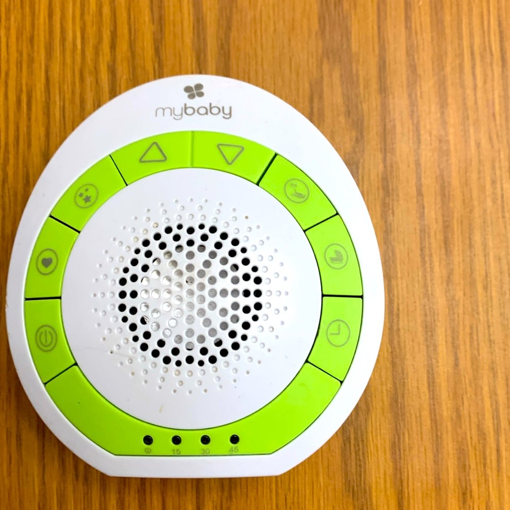 mybaby Sound Machine; Plays heartbeat, waves, lullabies for Babies & Toddlers